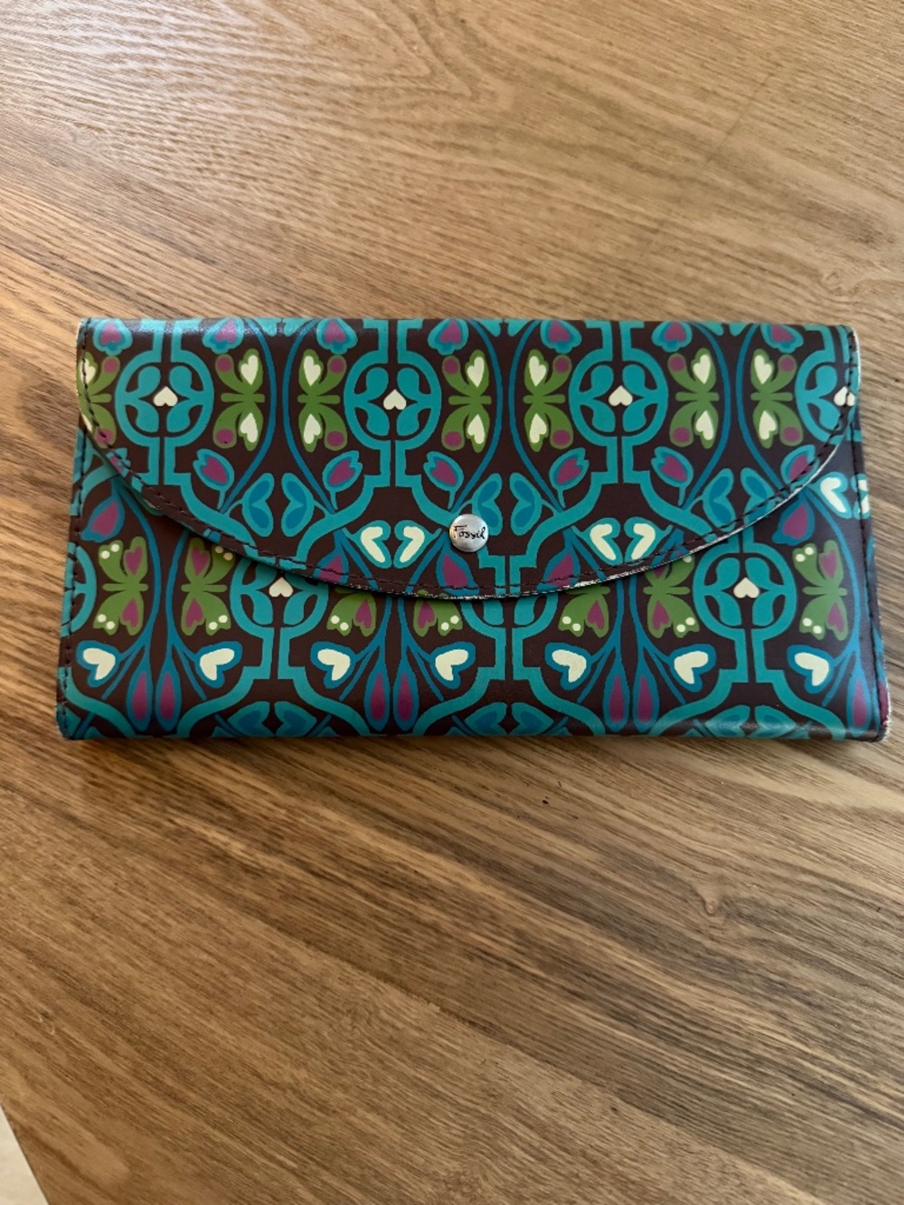 Fossil Leather Wallet and Passport Holder